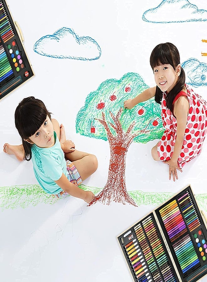 DHARMISHO 180 Piece Deluxe Children’s Drawing & Painting Art Set - Crayon, Color & Craft Supplies for Kids - Perfect Return Gift - Image 5